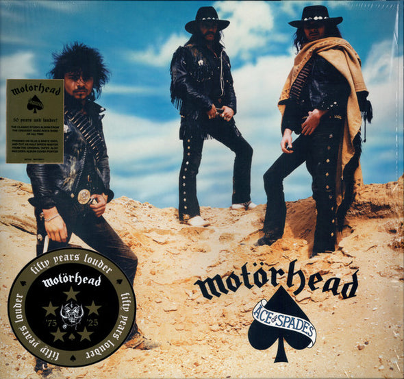 Ace Of Spades 50th Anniversary Coloured Vinyl