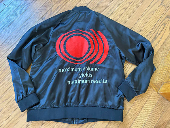 MAXIMUM VOLUME YIELDS MAXIMUM RESULTS BOMBER JACKEY : LARGE